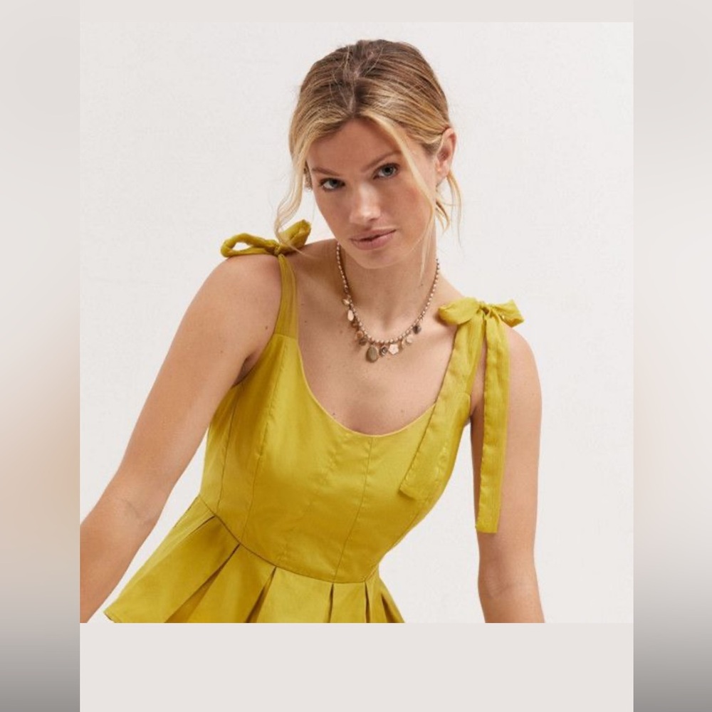 Sunday in Brooklyn Anthropologie Yellow Top